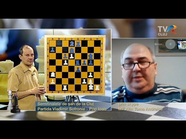 Emisiunea 302 Regi și Pioni – Semifinalele de șah de la Cluj – partida Vladimir Sofronie – Ioan Pop