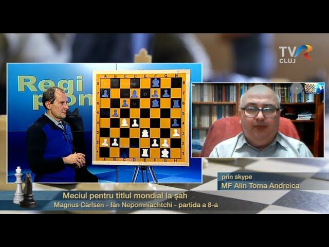 Emisiunea 311 – “Meciul pentru titlul mondial Magnus Carlsen – Ian Nepomniachtchi – partida a 8-a”