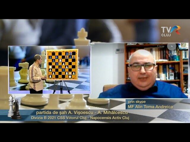 Emisiunea 309 – “Divizia B 2021 – partida de șah Alexandru Vișoescu – Alexandru Mihălcescu”