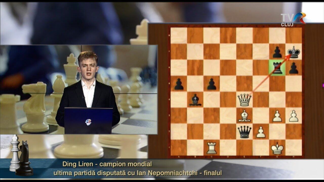 Ding Liren - campion mondial, ultima partida disputata cu Ian Nepomniachtchi, partea a II-a -finalul