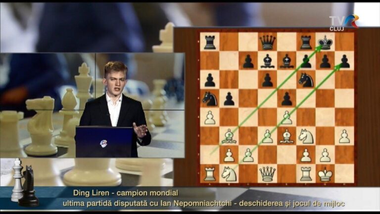 Emisiunea 344 – Ding Liren – campion mondial, ultima partidă disputată cu Ian Nepomniachtchi, partea I