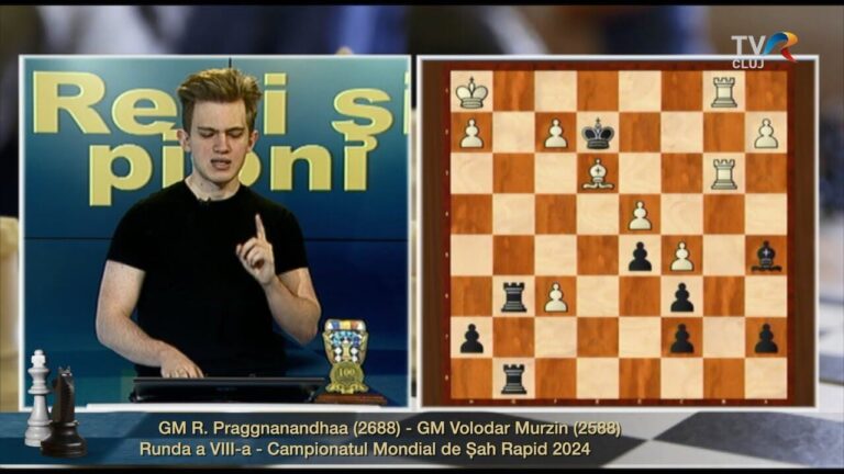 Emisiunea 392 – Campionatul Mondial de Sah Rapid2024 / In prim-plan Volodar Murzin, dar si Magnus Carlsen cu JeansGate