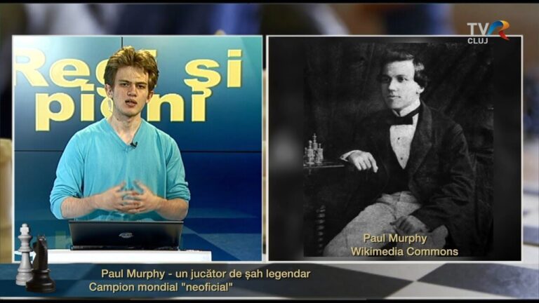 Emisiunea 399 – Paul Morphy – un jucător de șah legendar, campion mondial “neoficial”